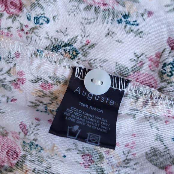 Auguste cross strap Floral high low maxi dress - Picture 7 of 16